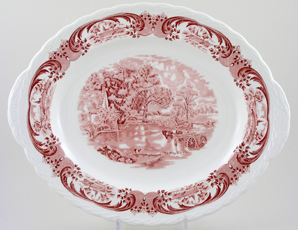 Meat Dish or Platter The Hay Wain c1950s
